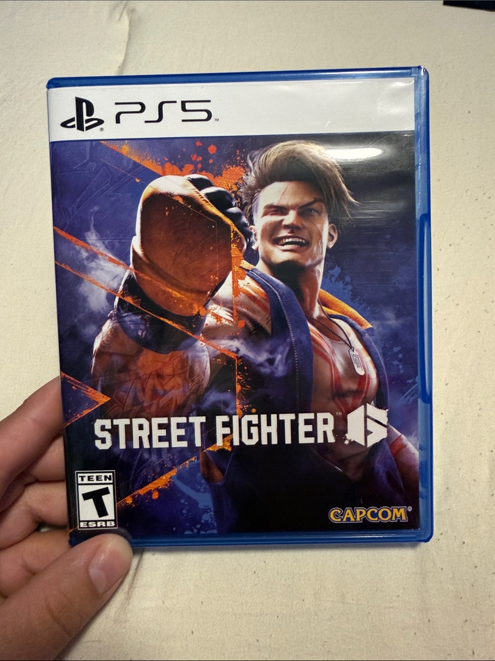Street Fighter 6 (PS5) - Blue Case